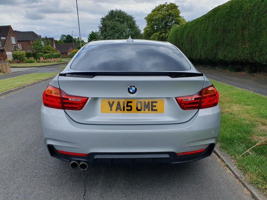 BMW 4 Series Gran Coupe 3.0 435D Xdrive M Sport Gran Coupe 2015 YA15OME Silver #6