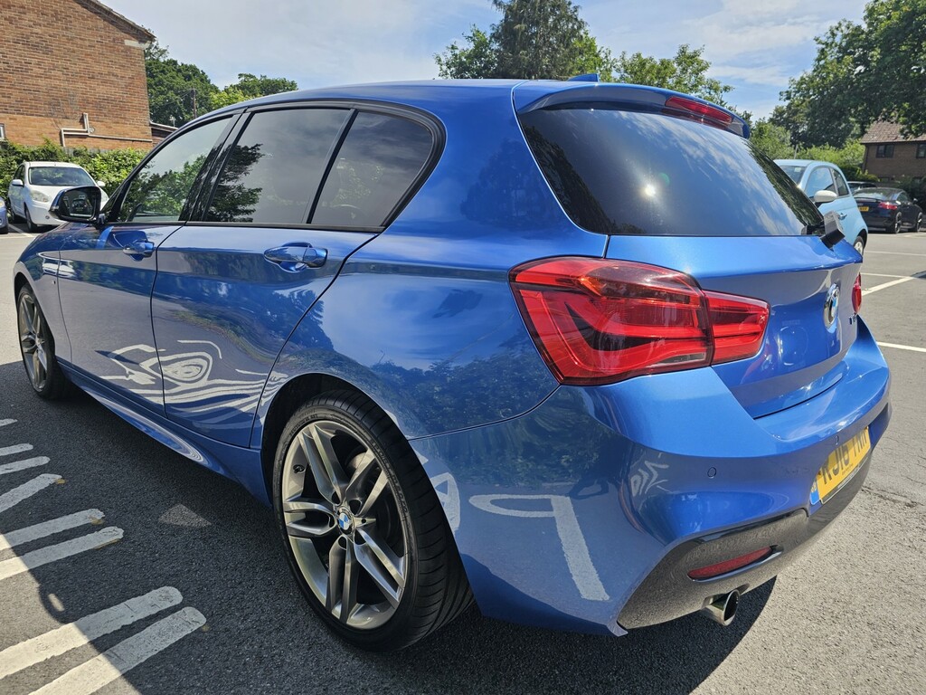 BMW 1 Series 1.5 116D M Sport 5-Door 2016 RJ16TNN Blue #6