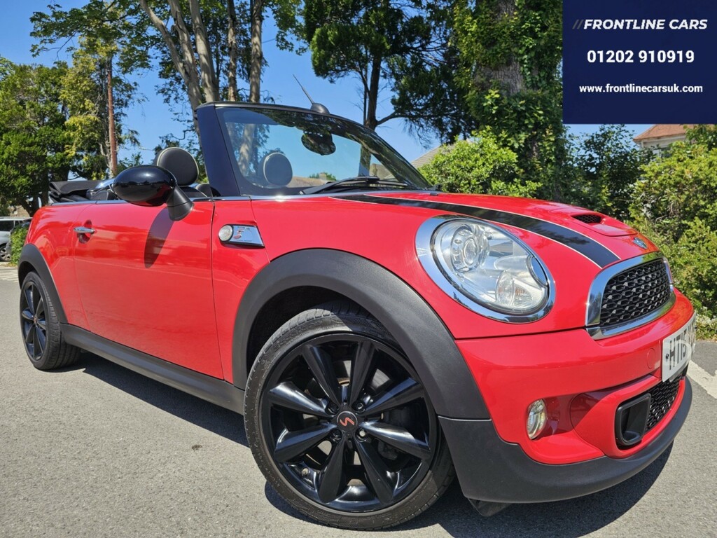 Mini Convertible 1.6 Cooper S Convertible 2015 HT15YZS Red #2