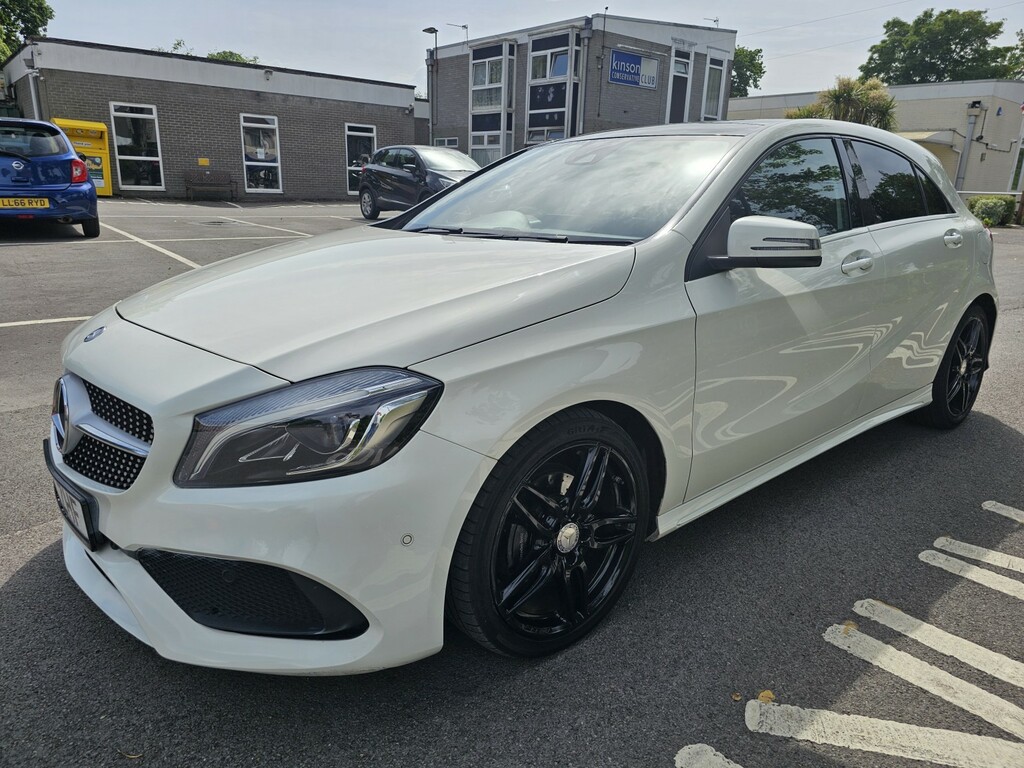 Mercedes-Benz A Class 2.1 A200d Amg Line 2016 FP16ZHF White #6