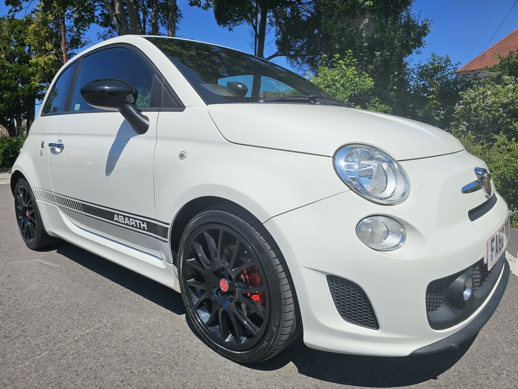 Abarth 595 1.4 Abarth 595 1.4 Tjet 140 Hp White #2
