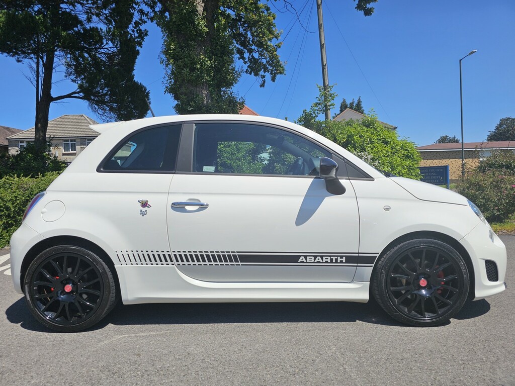 Abarth 595 1.4 Abarth 595 1.4 Tjet 140 Hp White #6
