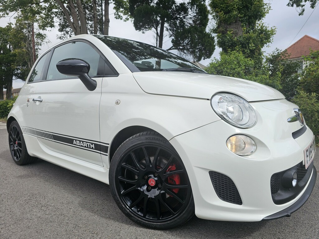 Abarth 595 1.4 Abarth 595 1.4 Tjet 140 Hp 2016 White #2