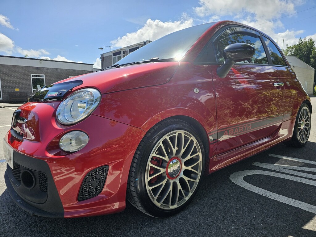 Abarth 595 1.4 Abarth 595 Turismo 1.4 Tjet 160 Hp Red #4