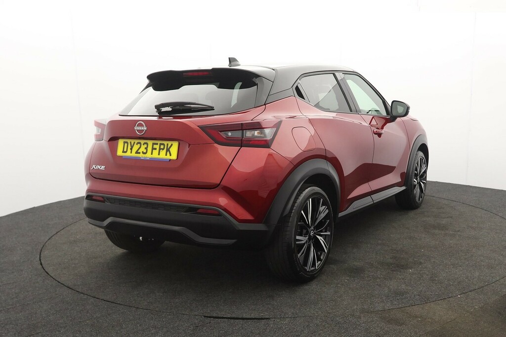 Nissan Juke 1.0 Dig-t Tekna DY23FPK Red #3
