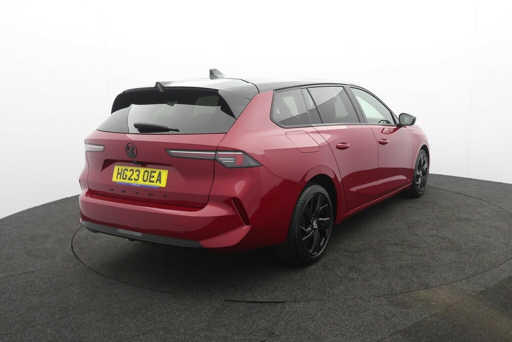 Vauxhall Astra 1.2 Turbo Gs Sports Tourer HG23OEA Red #3