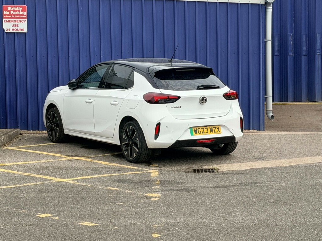Vauxhall Corsa-e 100Kw Ultimate 50Kwh 11Kwch WG23MZX White #2