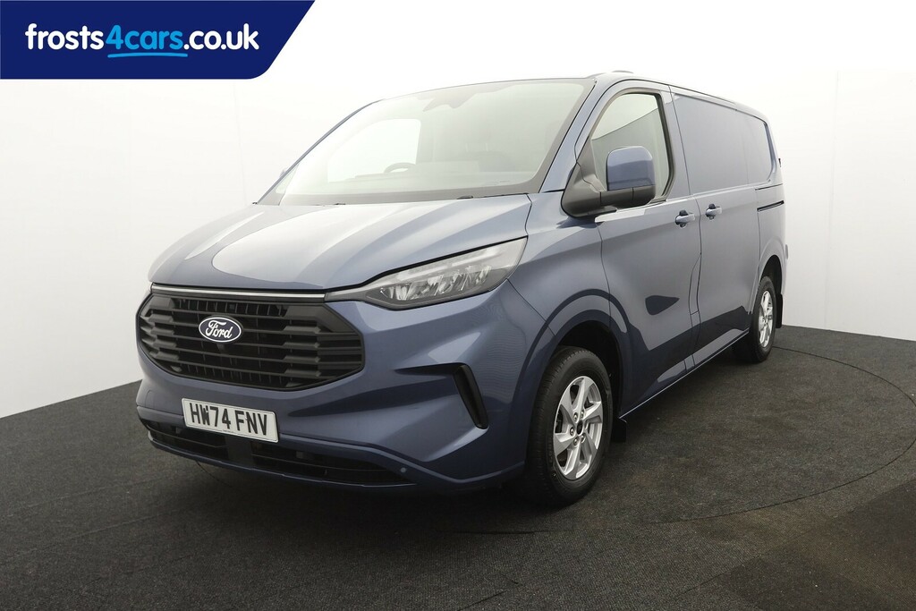 Ford Transit Custom 2.0 300 Ecoblue Limited Panel Van Manua Blue