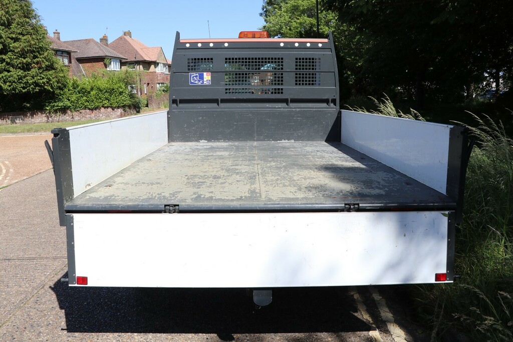 Ford Transit Custom 2.0 130Ps 350 Ecoblue Leader Tipper Rwd L2 Euro 6 HJ72UZM White #6