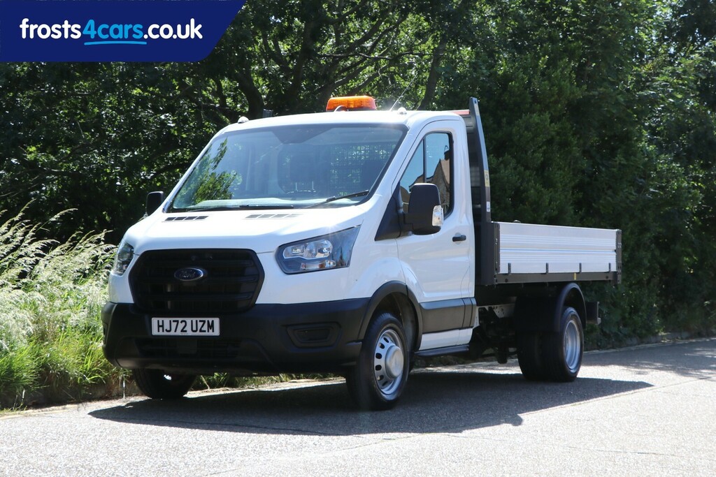 Ford Transit Custom 2.0 130Ps 350 Ecoblue Leader Tipper Rwd L2 Euro 6 White
