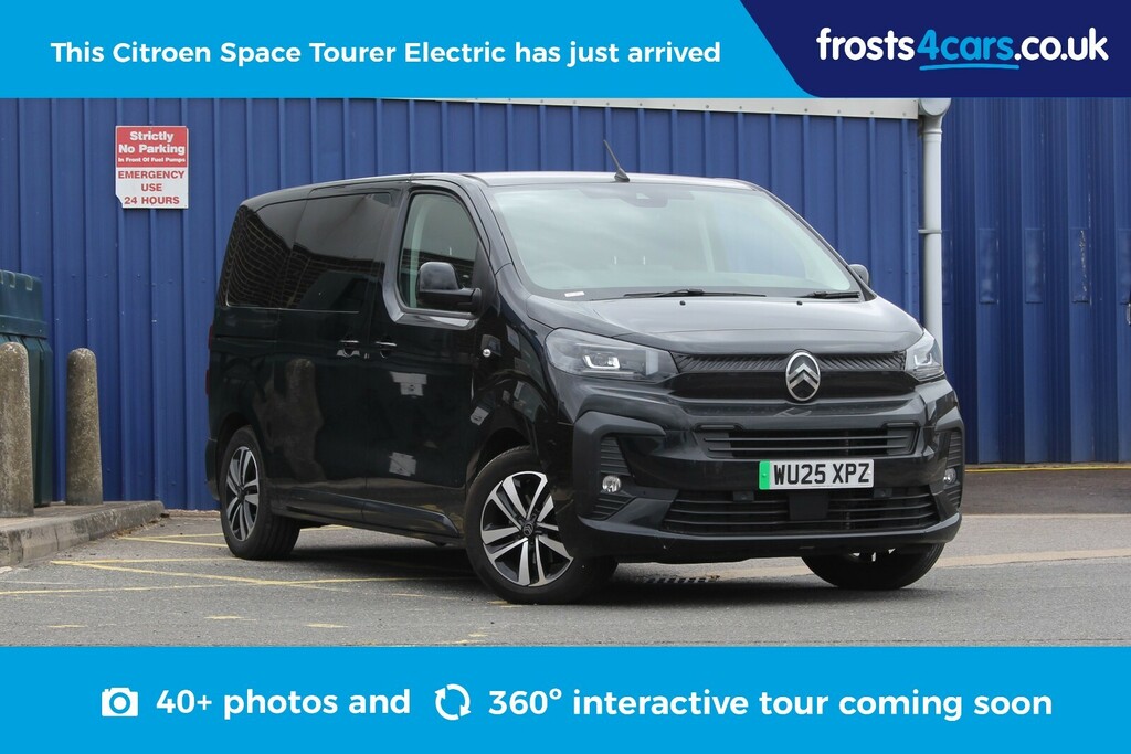 Citroen e-SpaceTourer 100Kw Max M 75Kwh 8 Seater Mwb M Black