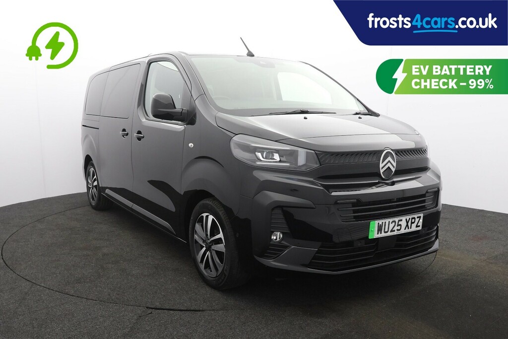 Citroen e-SpaceTourer 100Kw Max M 75Kwh 8 Seater Mwb M Black