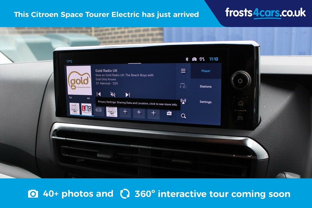 Citroen e-SpaceTourer Mpv Black #9