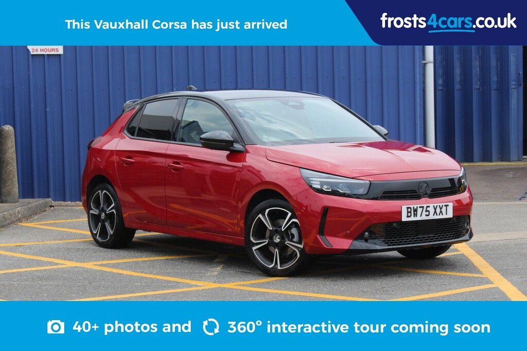 Vauxhall Corsa 1.2 Turbo Ultimate BW75XXT Red