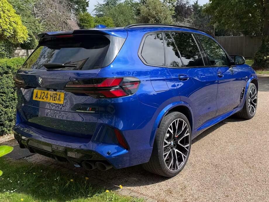 BMW X5 M Competition Blue #2