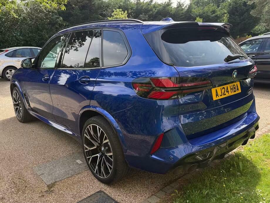 BMW X5 M Competition Blue #4