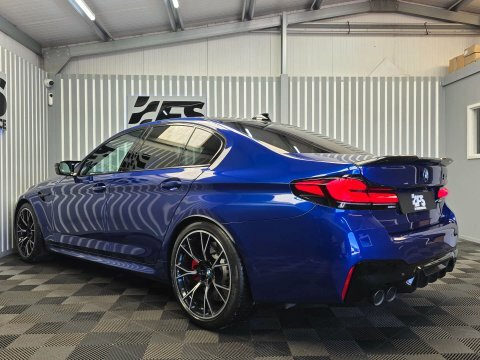 BMW M5 2020 70 4.4I Blue #4