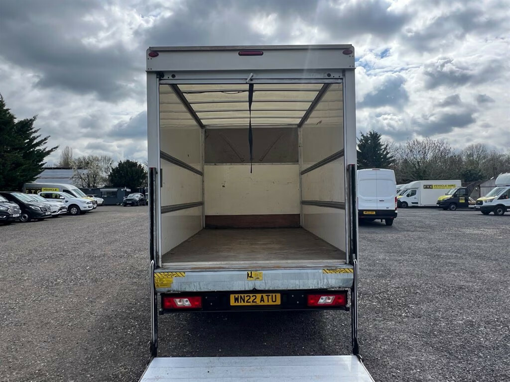 Ford Transit Custom 350 Leader Ecoblue Luton Van Luton Van Manu WN22ATU White #5
