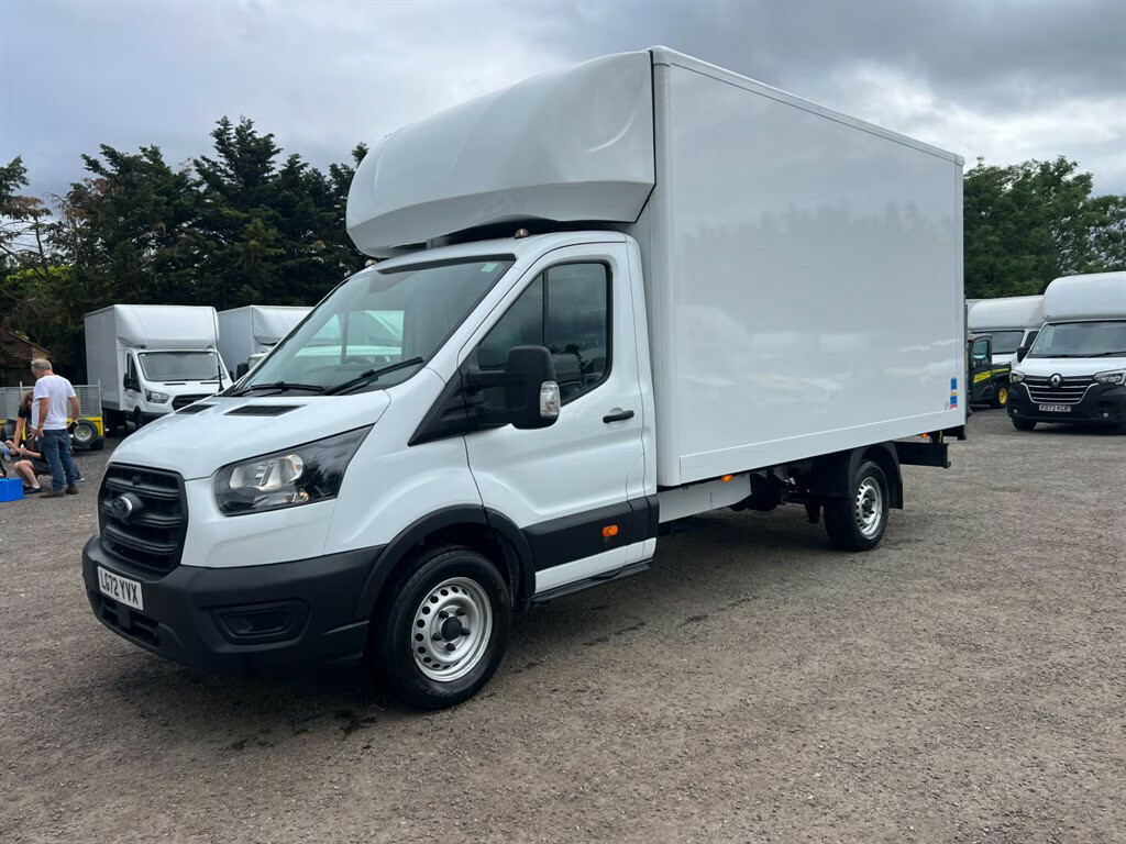 Ford Transit Custom 2.0 Ecoblue 130Ps Chassis Cab Chassis Cab M LG72YVX White #3