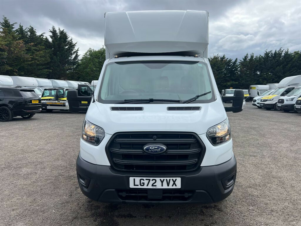 Ford Transit Custom 2.0 Ecoblue 130Ps Chassis Cab Chassis Cab M LG72YVX White #6