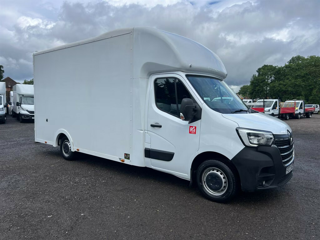 Renault Master Lm35 Blue Dci 135 Start Medium Roof Van Grey #3