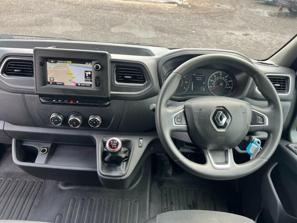 Renault Master Lm35 Blue Dci 135 Start Medium Roof Van Grey #8