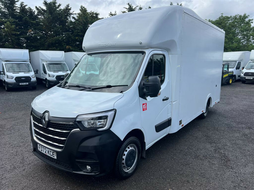 Renault Master Lm35 Blue Dci 135 Start Medium Roof Van Grey #11