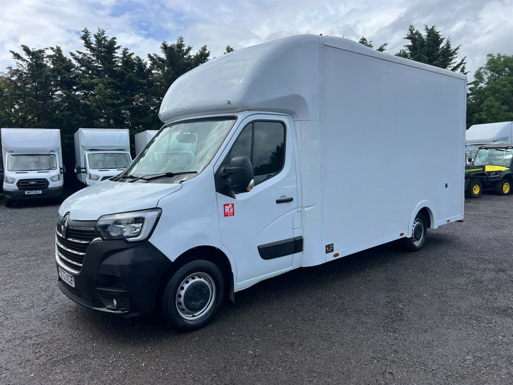 Renault Master Lm35 Blue Dci 135 Start Medium Roof Van Grey #1