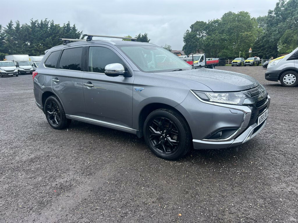 Mitsubishi Outlander 2.4 Phev Juro Commercial Panel Van Ele Grey