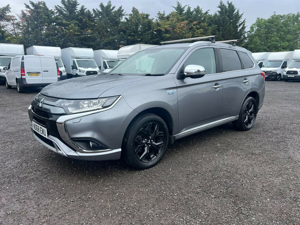 Mitsubishi Outlander 2.4 Phev Juro Commercial Panel Van Ele Grey #5