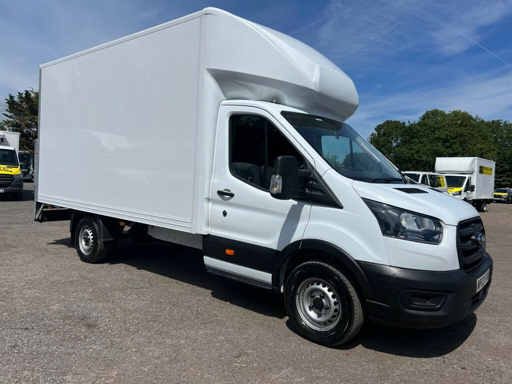 Ford Transit Custom 2.0 Ecoblue 130Ps Chassis Cab Chassis Cab M WP23FXW White