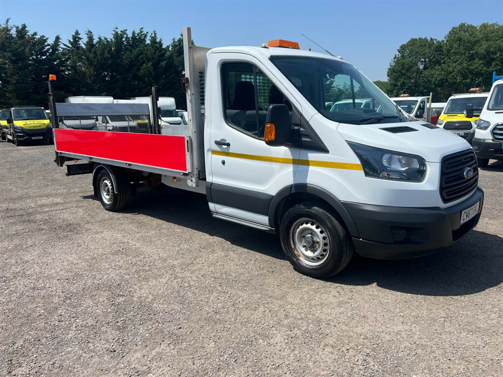 Ford Transit Custom 2.0 Tdci 130Ps Chassis Cab Chassis Cab Manu White