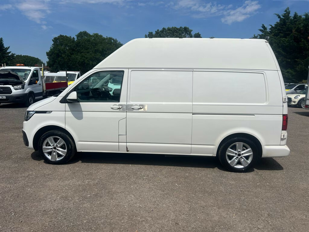 Volkswagen Transporter T32 Tdi P V Highline 4Motion Panel Van Manu White #5