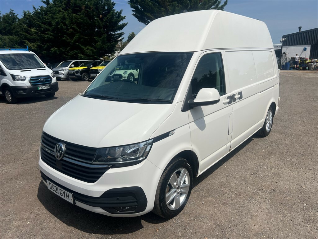 Volkswagen Transporter T32 Tdi P V Highline 4Motion Panel Van Manu White #3