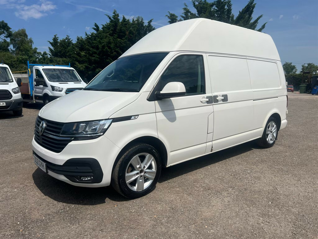 Volkswagen Transporter T32 Tdi P V Highline 4Motion Panel Van Manu White #4