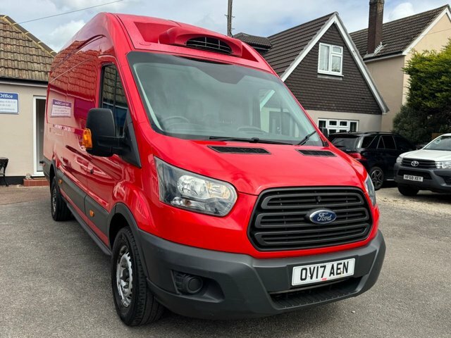 Ford Transit Custom 350 Ecoblue Panel Van Red