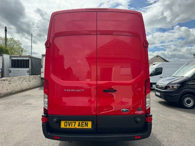 Ford Transit Custom 350 Ecoblue Panel Van OV17AEN Red #5