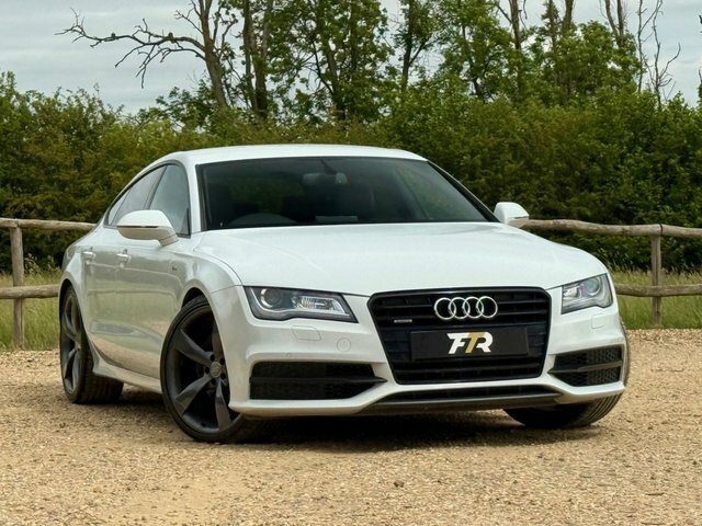 Audi A7 Black Edition White #11