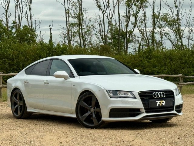 Audi A7 Black Edition White #10