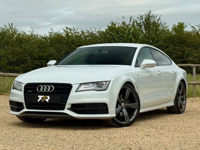 Audi A7 Black Edition White #8