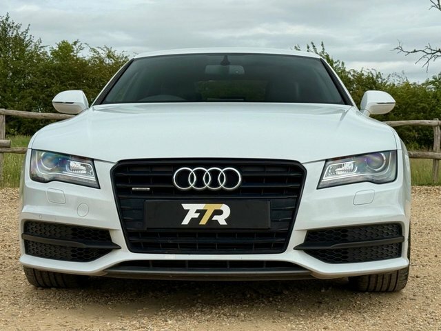 Audi A7 Black Edition White #13