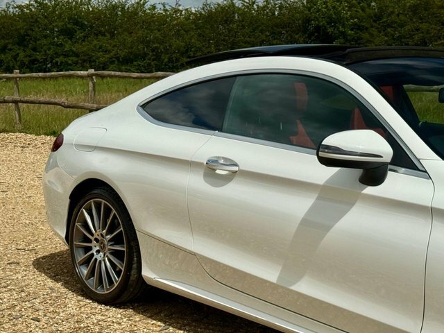 Mercedes-Benz C Class 2.1 C250d Amg Line Premium Plus Coupe White #6