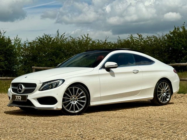 Mercedes-Benz C Class 2.1 C250d Amg Line Premium Plus Coupe White