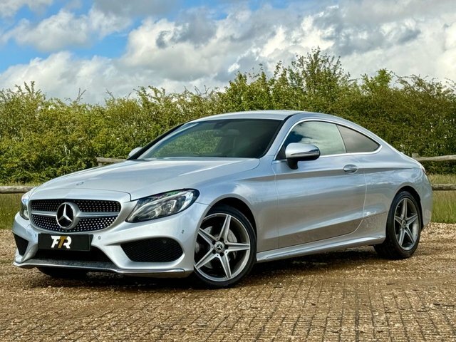 Mercedes-Benz C Class 2.1 C220d Amg Line Coupe G-tronic Euro Silver