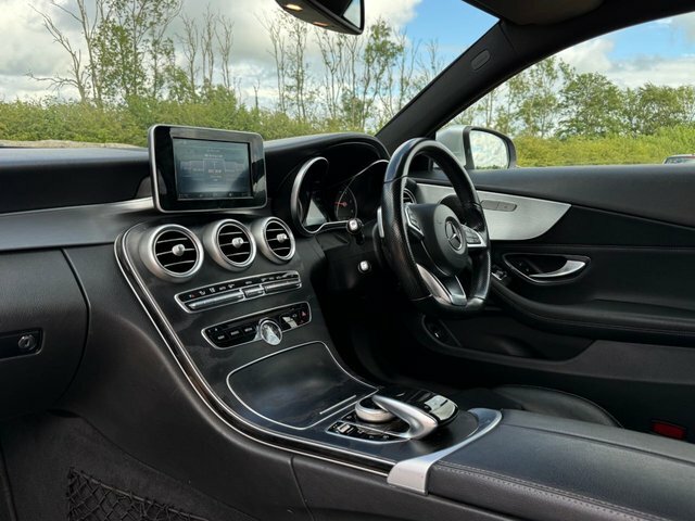 Mercedes-Benz C Class 2.1 C220d Amg Line Coupe G-tronic Euro Silver #5