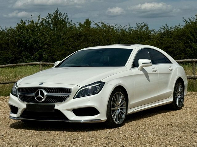Mercedes-Benz CLS 2.1 Cls220 Bluetec Amg Line Coupe G-tro White #4
