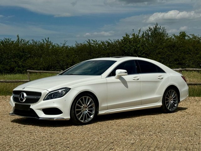 Mercedes-Benz CLS 2.1 Cls220 Bluetec Amg Line Coupe G-tro White #6