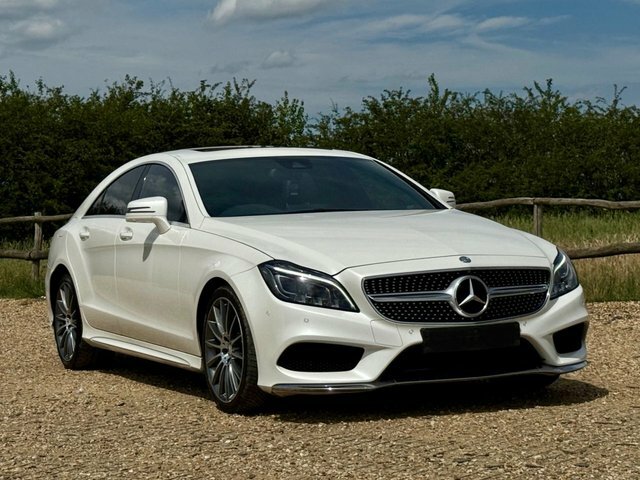 Mercedes-Benz CLS 2.1 Cls220 Bluetec Amg Line Coupe G-tro White #3