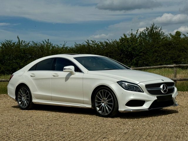 Mercedes-Benz CLS 2.1 Cls220 Bluetec Amg Line Coupe G-tro White #5