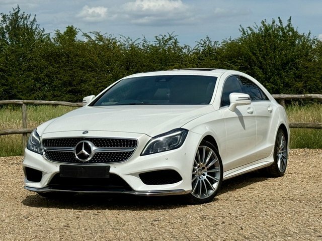 Mercedes-Benz CLS 2.1 Cls220 Bluetec Amg Line Coupe G-tro White